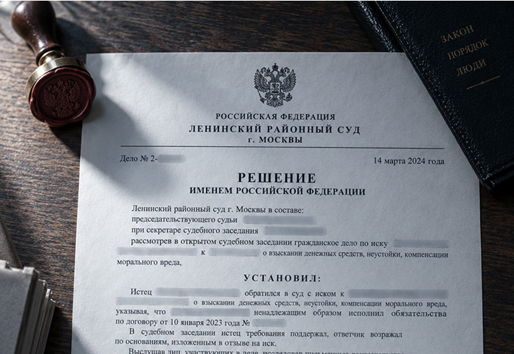 Решение суда по существу
